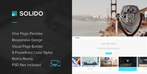 Solido - Responsive One Page Multi