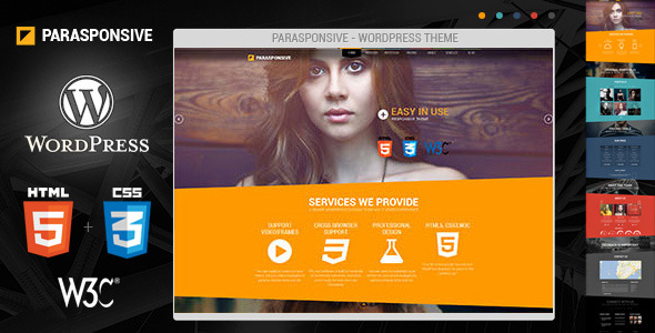 Parasponsive Corporate WordPress