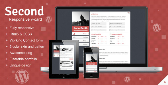 Second Responsive Wordpress V