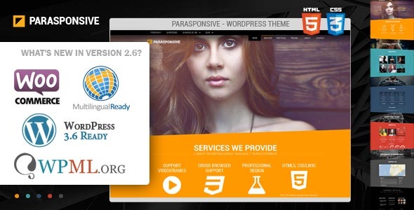 Parasponsive WooCommerce WordPress Parallax