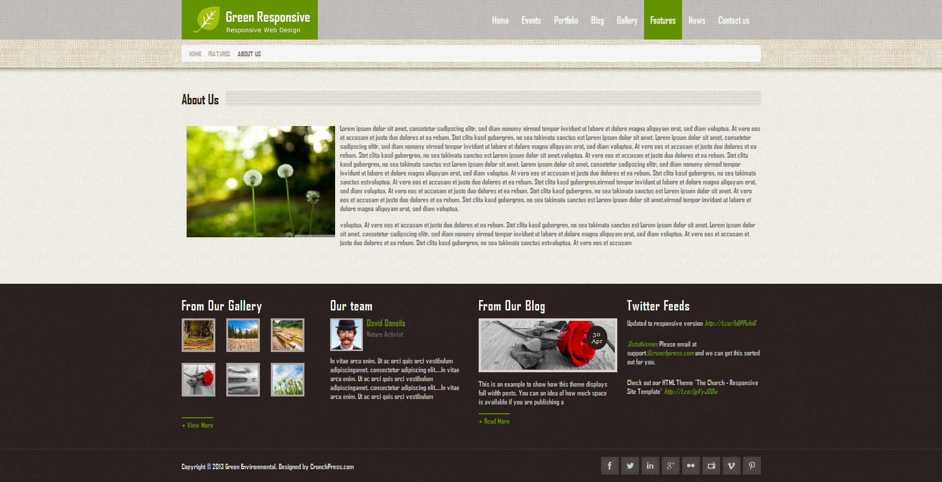 Green Responsive