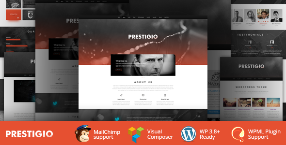 Prestigio One Page Parallax